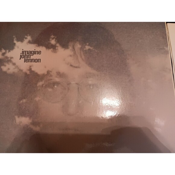 EUC John Lennon Imagine Original 1st Press 1971 Apple UK LP MINT BEATLES - Picture 2 of 16